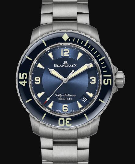 Blancpain Fifty Fathoms Watch Review Fifty Fathoms Automatique Replica Watch 5015 12B40 98